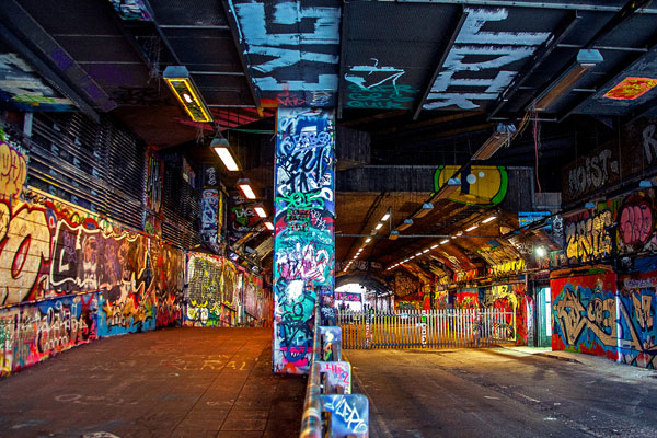 Leake Street Graffiti Tunnel