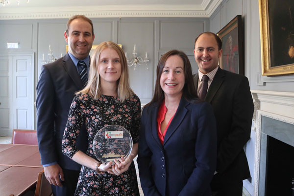 This marks the fifth year in a row that the College has won an award