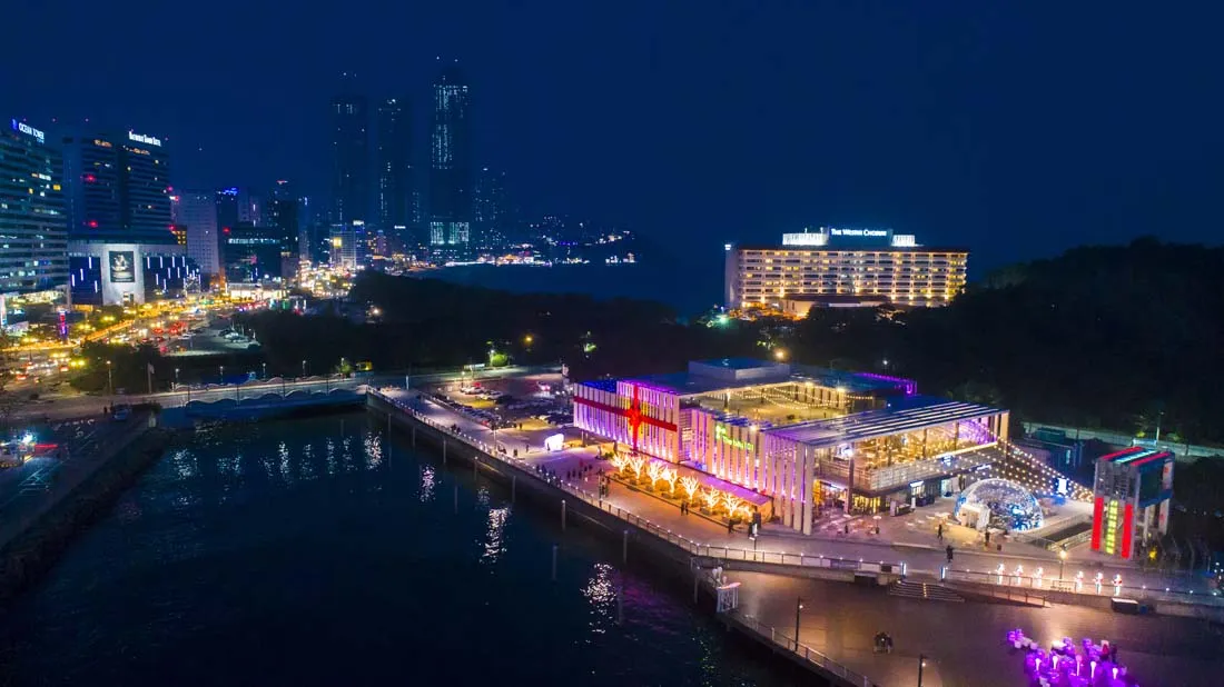 The Bay at Nightime
