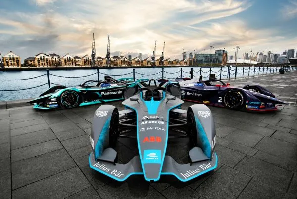 Formula E cars