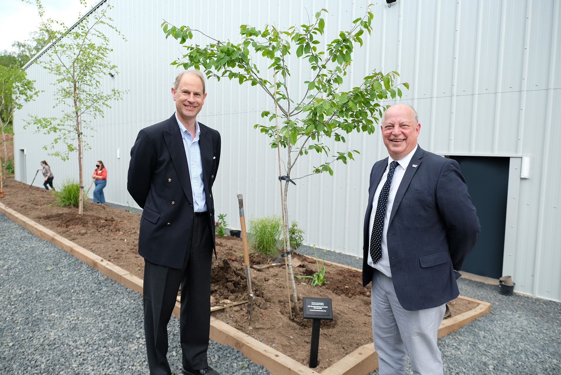 His Royal Highness, The Earl of Wessex, Prince Edward & Dale Parmenter Group CEO at DRPG