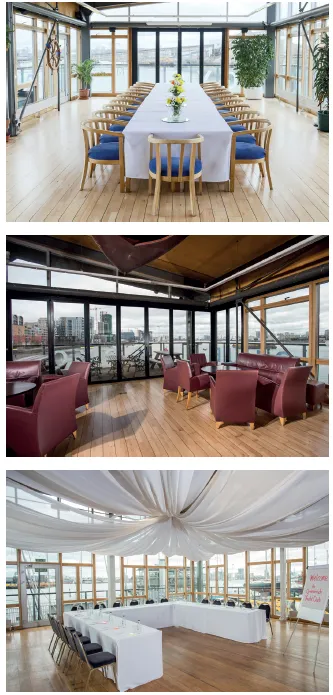 Greenwhich yacht club interior