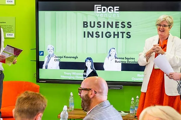 EDGE Venues unveils performance at Business Insights Event