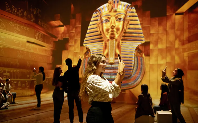 3. New Tutankhamun Immersive Exhibition to open at Excel's Immerse LDN