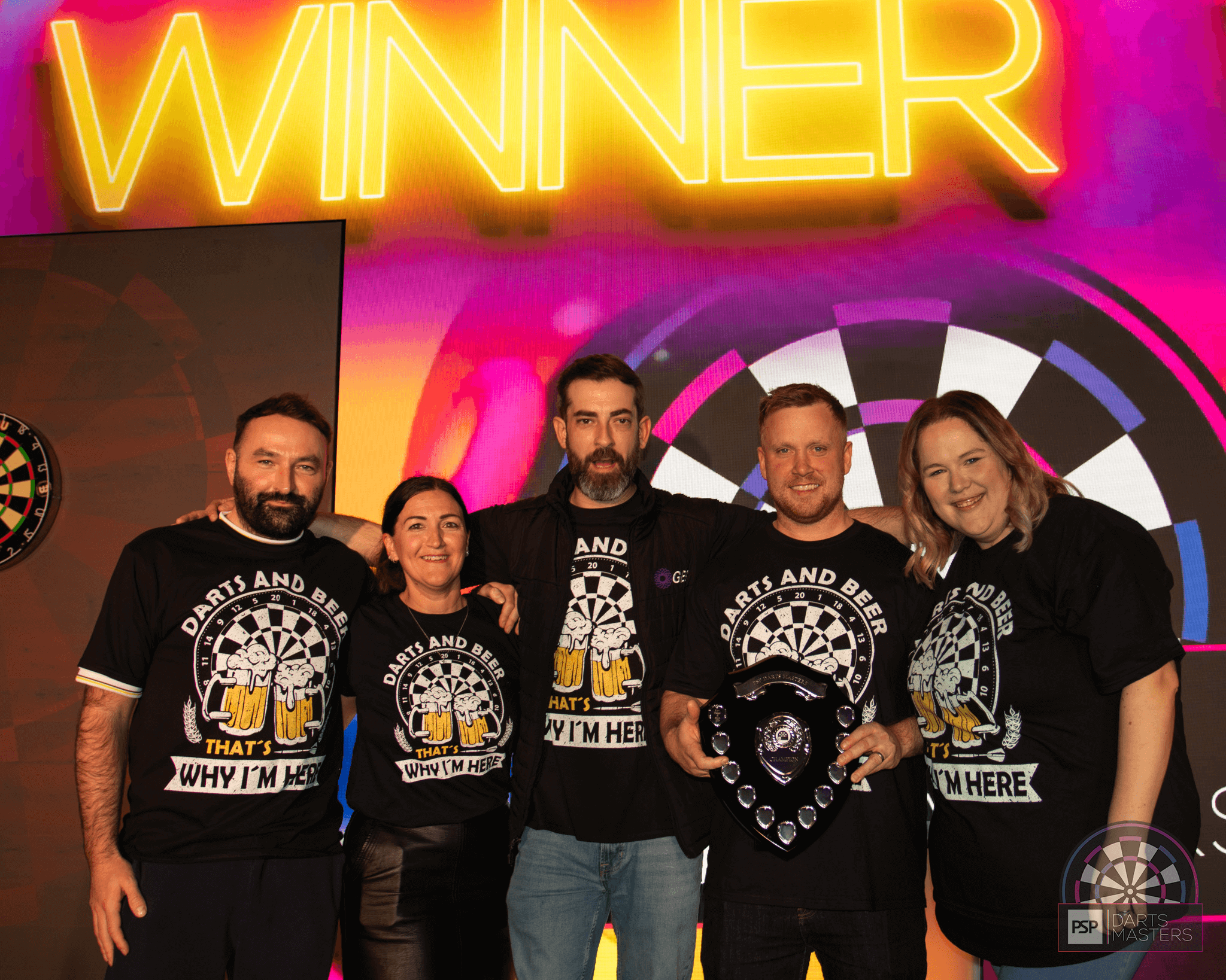 Winners PSP Dart Masters 2025