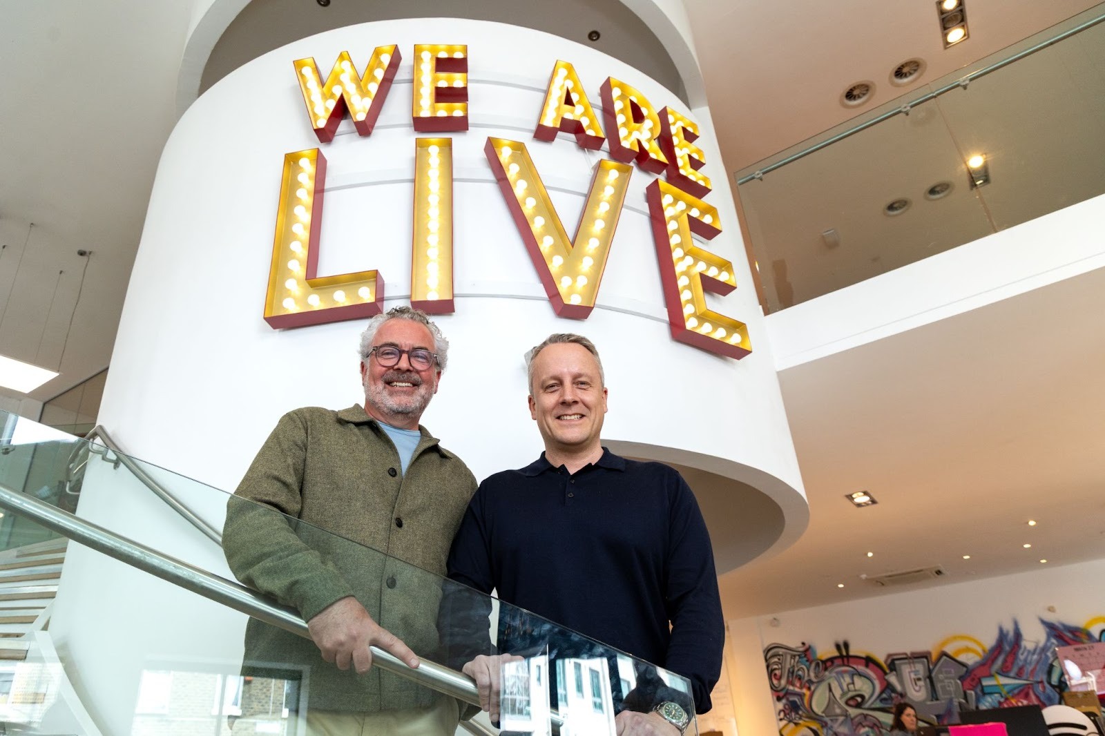 LEFT: Ronan Traynor, Executive Chair, and RIGHT: Barry Muldowney, Group Managing Director)