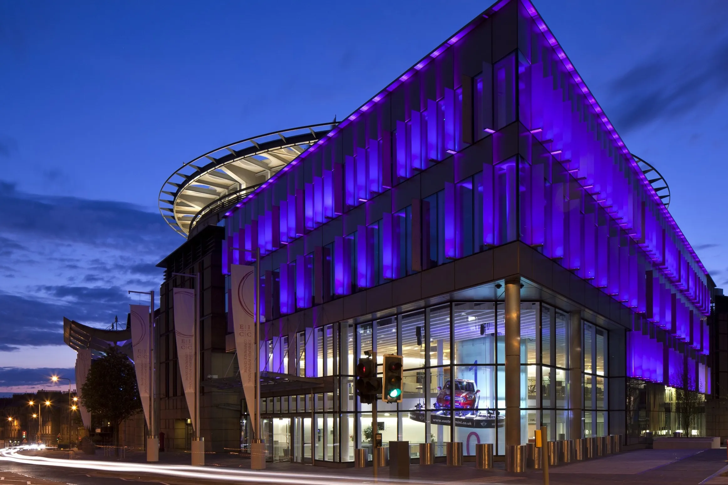 EICC venue exterior. Photo by David Barbour