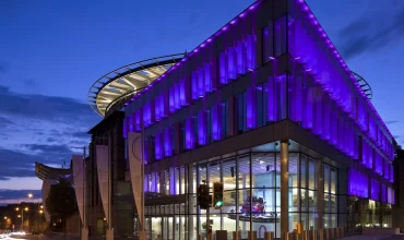 EICC venue exterior. Photo by David Barbour