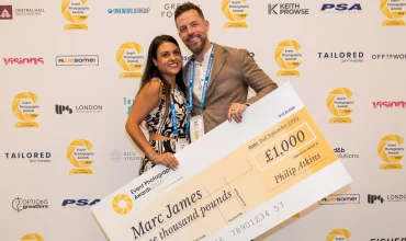 EPA 2026 ANI - Marc James Pap Board with Cheque
