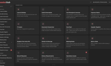 Premier Hub Dashboard