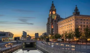 The Three Graces on Liverpools Pier One